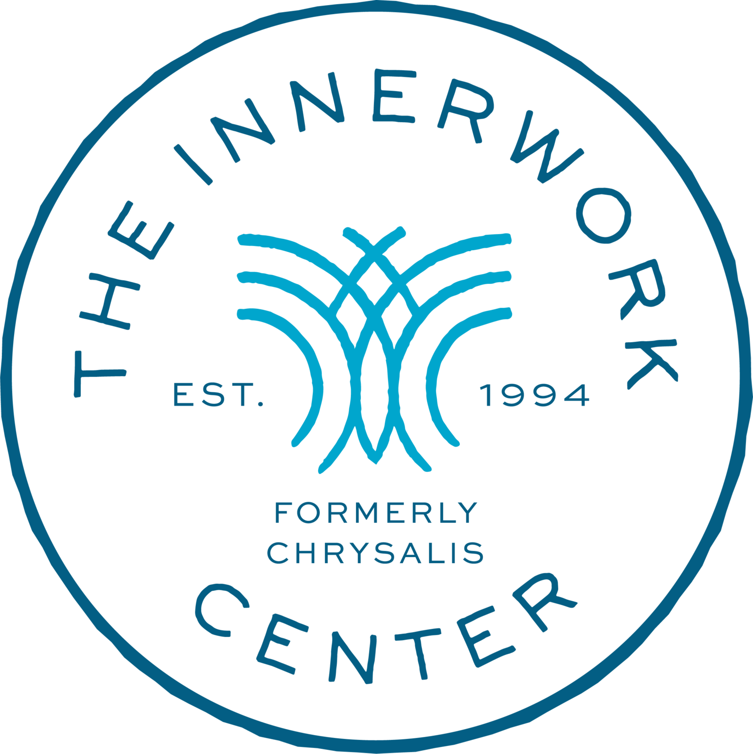 Logo for THE INNERWORK CENTER who provides mindfulness training